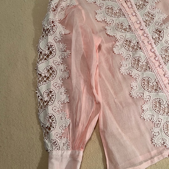 Boston Proper Lace Blouse - Picture 11 of 16